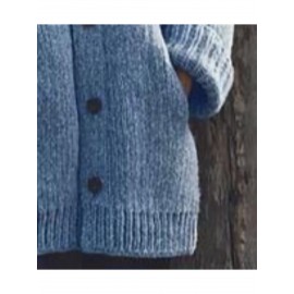 New Long Sweater Cardigan with a Hood for Women'S Autumn And Winter Fashion