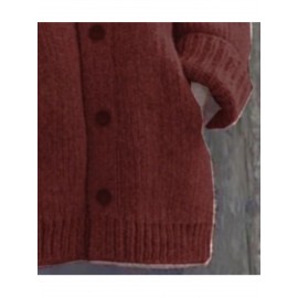 New Long Sweater Cardigan with a Hood for Women'S Autumn And Winter Fashion