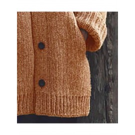 New Long Sweater Cardigan with a Hood for Women'S Autumn And Winter Fashion