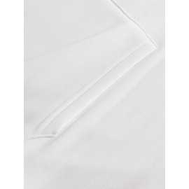 Women's Oversized Grey Bear Face & Joyful Face Full-Body Print Hooded Sweatshirt - Cute Bear Graphic Sweater, Relaxed H-Line Fit, Machine Washable Casual Streetwear for all-Season (Pullover Hoodie)