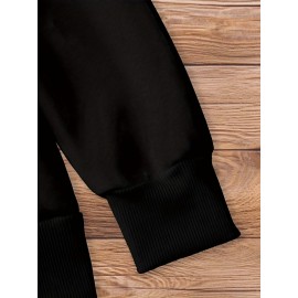 Women's Plus Size Loose Unicorn Hoodie- 