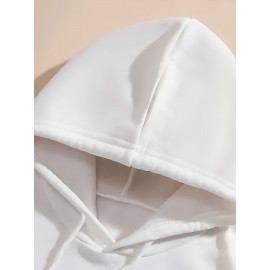 Women's Pink Oversized Hoodie with Pickle Print & Cucumber Dill Pickles Lettering - Cute Casual Sweatshirt, Kangaroo Pocket, Drawstring Hood, All-Season Loose Fit (Machine Washable) - Pickles-Themed Outfit