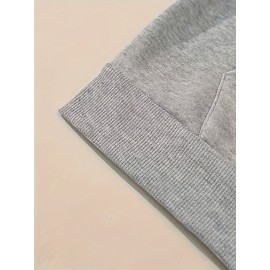 Women'S Cute Green Dinosaur & Heart Print Hoodie - Soft Long Sleeve Sweatshirt with Drawstring Hood, Cozy Casual Pullover for Autumn Winter, Cute Dinosaur Pocket Design, Regular Fit Casual Attire (Pastel Colors Available)