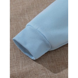 Women'S Cute Green Dinosaur & Heart Print Hoodie - Soft Long Sleeve Sweatshirt with Drawstring Hood, Cozy Casual Pullover for Autumn Winter, Cute Dinosaur Pocket Design, Regular Fit Casual Attire (Pastel Colors Available)