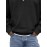 Men's Corduroy Henley Shirt| Soft Texture Classic Cut Fitted Style| Year-Round Casual Fashion Ribbed Pullover Long Sleeve Shirt for Business Trip and Networking Event Occasions| Structured Wear