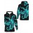 Men'S & Women'S 3D Glowing Neon Green & Octopus Tentacle Print Christmas Hooded Sweatshirt - Slim-Fit Long Sleeve Pullover with Pocket, Glowing Eyes, Soft Warm Fabric for Halloween & Xmas Parties, Casual Winter Sweater (Unisex Adult Sizes) - Ideal B