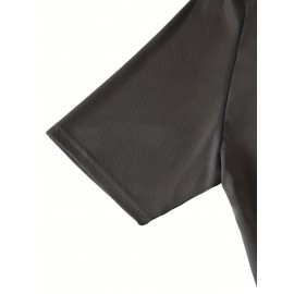 10-Pack Men'S Storm-Ready Hooded Tees | PolyMicro Mesh Tech, Crew Neck, Breathable Performance Shirts for Gym, Running, Hiking - Moisture-Wicking