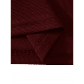 10-Pack Men'S Storm-Ready Hooded Tees | PolyMicro Mesh Tech, Crew Neck, Breathable Performance Shirts for Gym, Running, Hiking - Moisture-Wicking