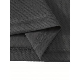 10-Pack Men'S Storm-Ready Hooded Tees | PolyMicro Mesh Tech, Crew Neck, Breathable Performance Shirts for Gym, Running, Hiking - Moisture-Wicking