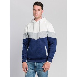 HERTALK Men's Hooded Sweatshirt, a Casual Sporty Top for Men