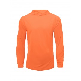 12pcs: Men's Active Casual Hoodie Hiking Fishing Long Sleeve