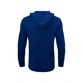 12pcs: Men's Active Casual Hoodie Hiking Fishing Long Sleeve