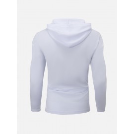 12pcs: Men's Active Casual Hoodie Hiking Fishing Long Sleeve