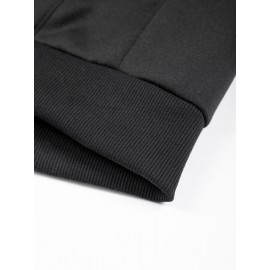 Men'S Fleece Hooded Jacket for Autumn And Winter, Featuring a Print Design of Wings And a Crown, Warm And Comfortable with Skin-Friendly Front Pockets And a Full Zipper. This Stylish And Versatile Hoodie Is Machine Washable And Available in Various