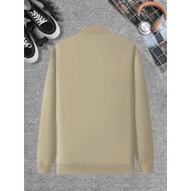 [Trendy Printed Jacket] Men's Printed Trendy Hot-Selling Autumn/Winter High-End Casual Youth Jacket Collar Stylish Versatile Top Jacket Coat