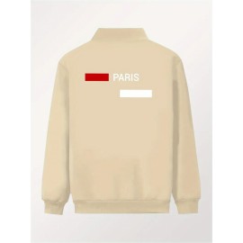 [Trendy Printed Jacket] Men's Printed Trendy Hot-Selling Autumn/Winter High-End Casual Youth Jacket Collar Stylish Versatile Top Jacket Coat