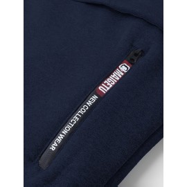 Men'S Fleece Lined Hooded Anorak | Thermal Winter Jacket, New Warm Windbreaker, Four-Season Cold Weather Coat, Regular Fit, Fabric