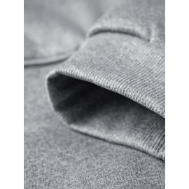 Men'S Fleece Lined Hooded Anorak | Thermal Winter Jacket, New Warm Windbreaker, Four-Season Cold Weather Coat, Regular Fit, Fabric