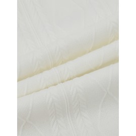 Men'S Jacquard Coat for Fall And Winter, Ideal for Relaxed Outdoor Use, Cardigan Style