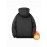 1pc - Men'S Hooded Long-Sleeve Jacket for Autumn/Winter, Featuring a Plush Lining, Ideal for Casual Wear with Pockets, Perfect for Outdoor Activities, Daily Commuting, Running, Fitness, Travel, Hiking, Work Attire, And As Gifts