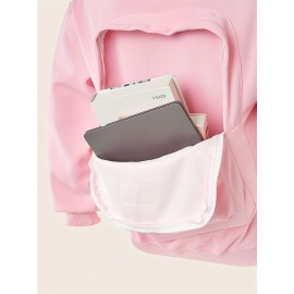 Unisex Creative Hoodie with Backpack, Backpack Hoodie, Sweatshirt with Pockets, Outdoor, Daily Wear, Sport, Backpack Can Bear A Maximum Weight Of 300 Pounds