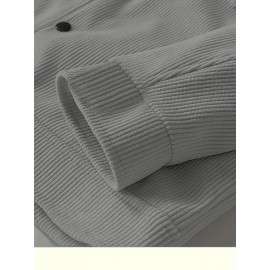 Pearson OBM Autumn/Winter New Men's Vintage Corduroy Workwear Jacket, Trend Texture Versatile Outer Coat for Stylized Gentlemen